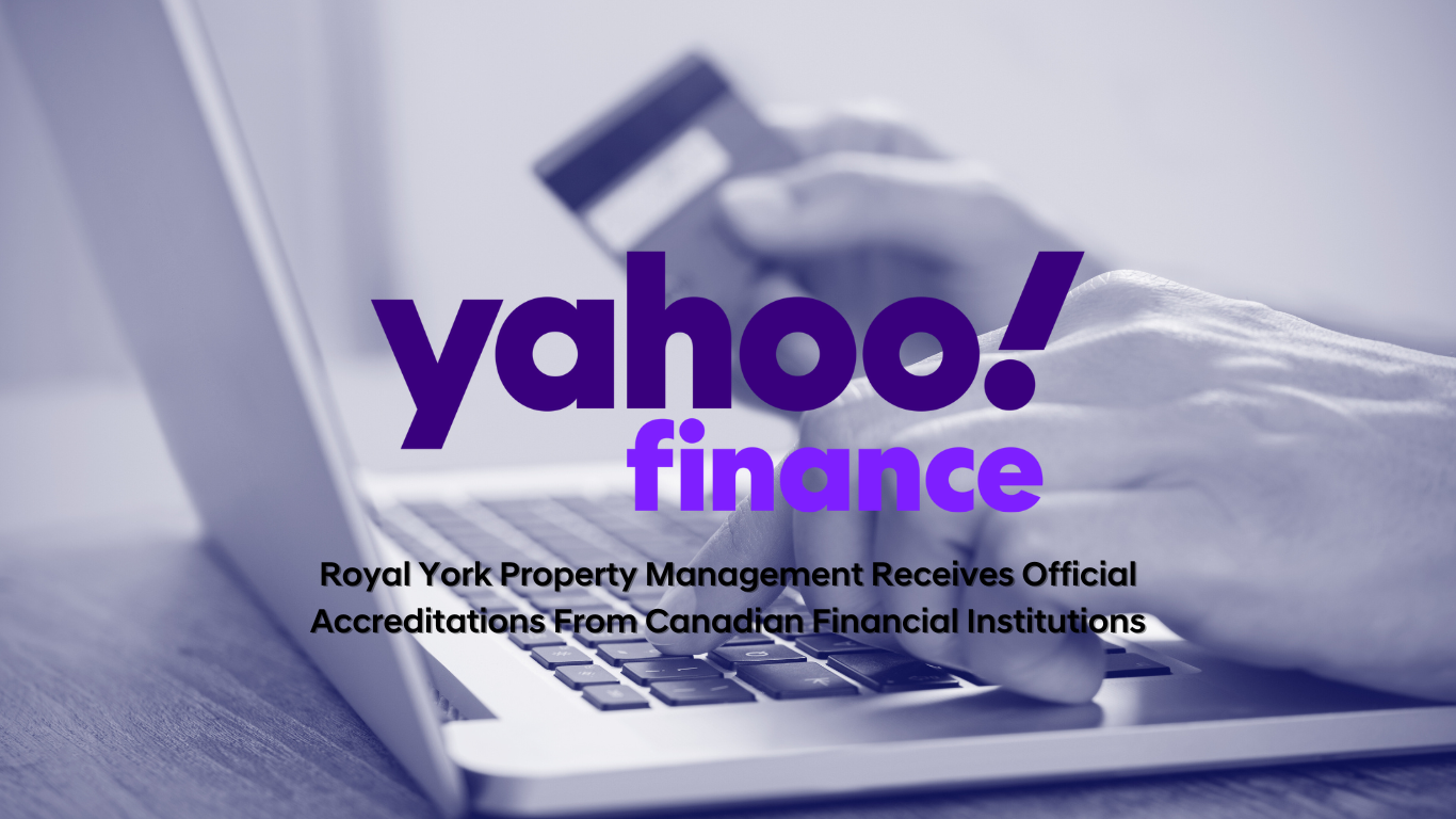 Royal York Property Management - Nathan Levinson Toronto - Ontario - Yahoo Finance - Royal York Property Management Receives Official Accreditations From Canadian Financial Institutions.