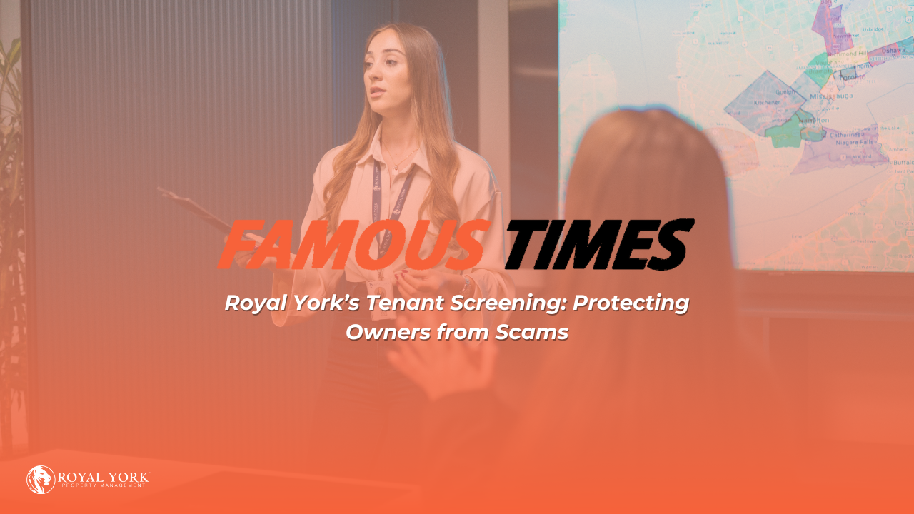 Royal York’s Tenant Screening: Protecting Owners from Scams